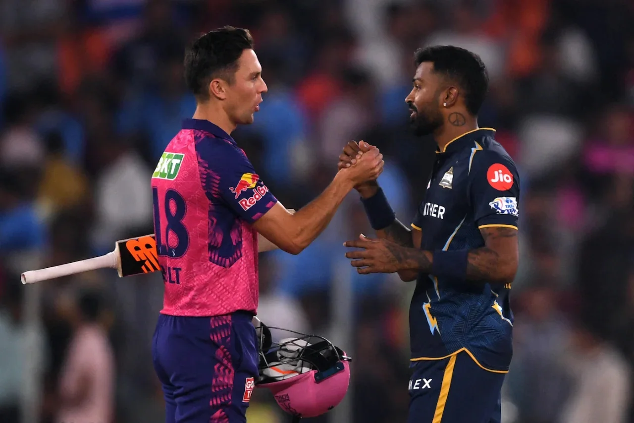 GT Vs  RR :-  Samson and Hetmyer lead Rajasthan Royals to a three-wicket victory over Gujarat Titans