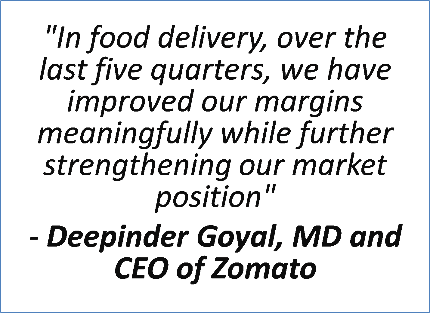 Zomato Q4 Results: Revenue increases 70% YoY, Net Loss narrows to Rs 188 crore